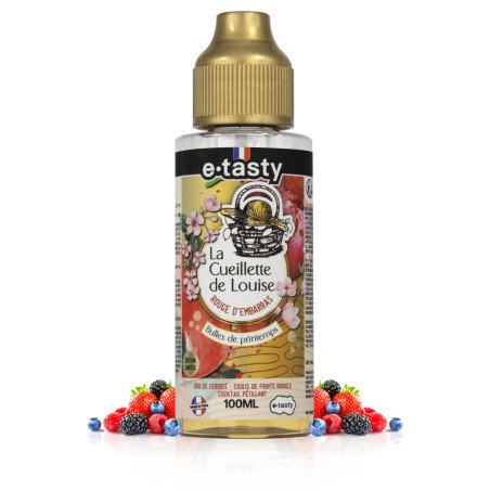 E-liquide Rouge d'Embarras Bulle de Printemps Edition Limitée 100ml La Cueillette de Louise - E.Tasty