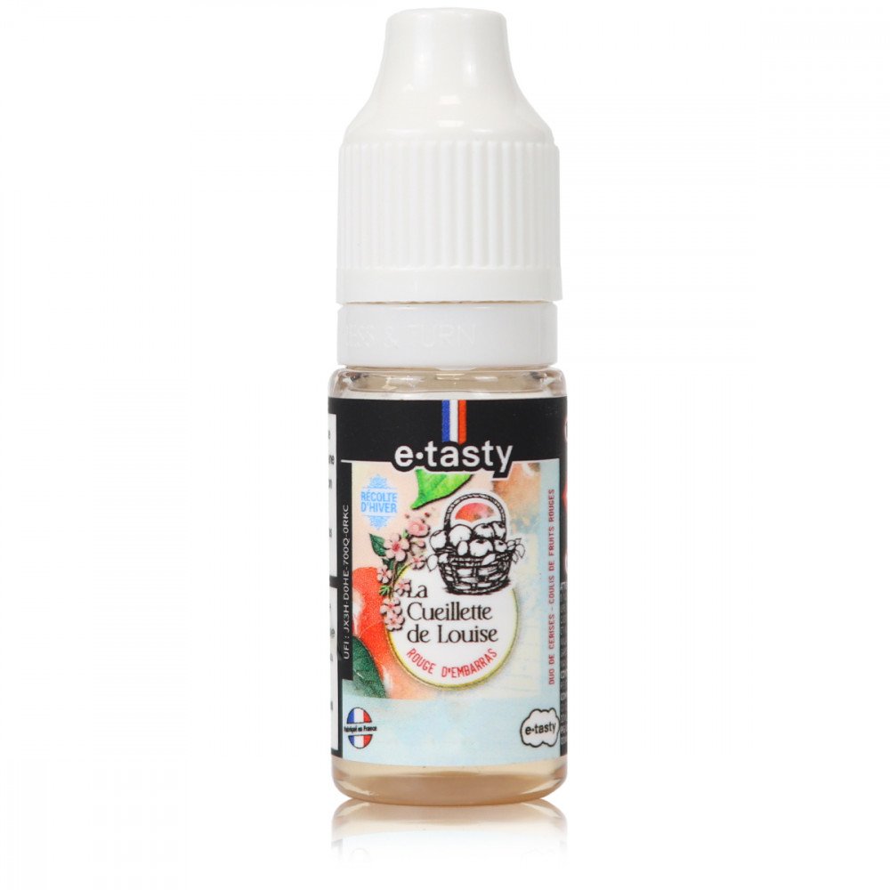 E-liquide Rouge d'Embarras Frais 10ml La Cueillette de Louise - E.Tasty