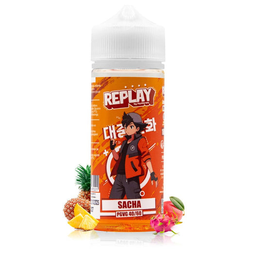 E-liquide Sacha 100ml Replay - LiquidArom