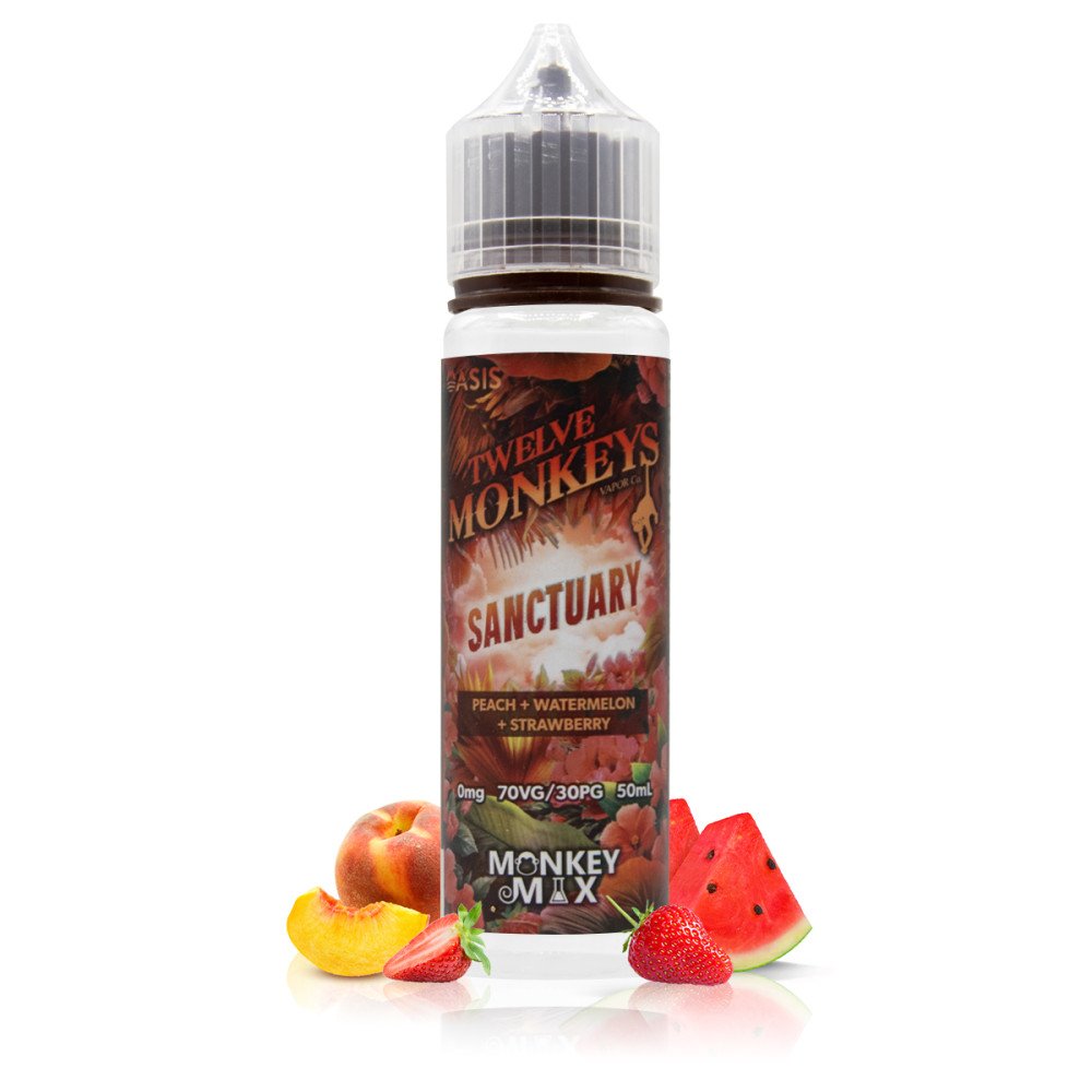 E-liquide Sanctuary 50ml Oasis - Twelve Monkeys