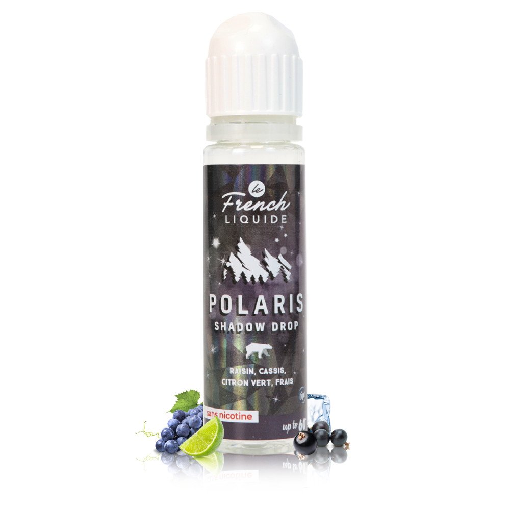 E-liquide Shadow Drop 50ml Polaris - Le French Liquide