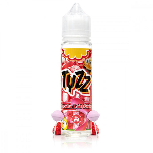 E-liquide Sucette Lait Fraise 50ml - Tyzz