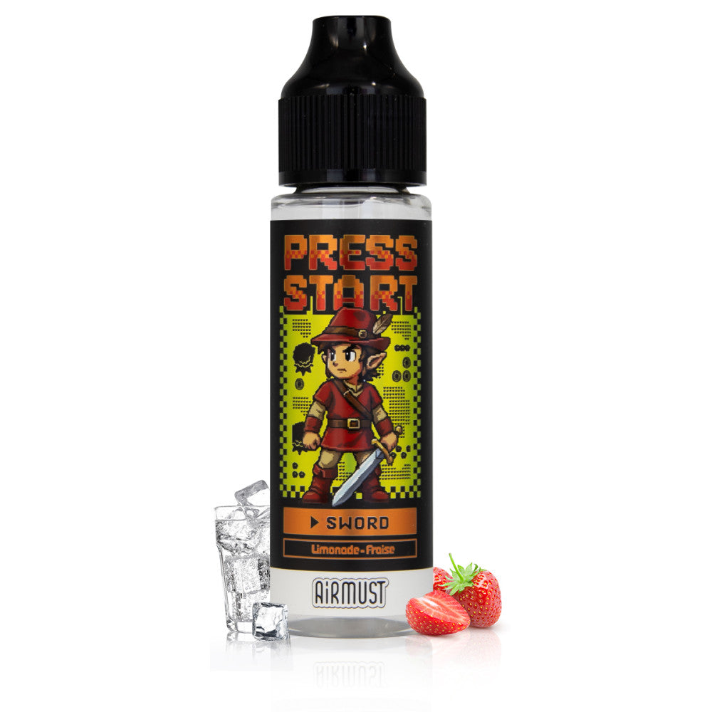E-liquide Sword 50ml Press Start - Airmust