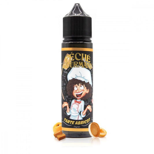 E-liquide Tarte Abricot 50ml Péché Gourmand - O'Jlab