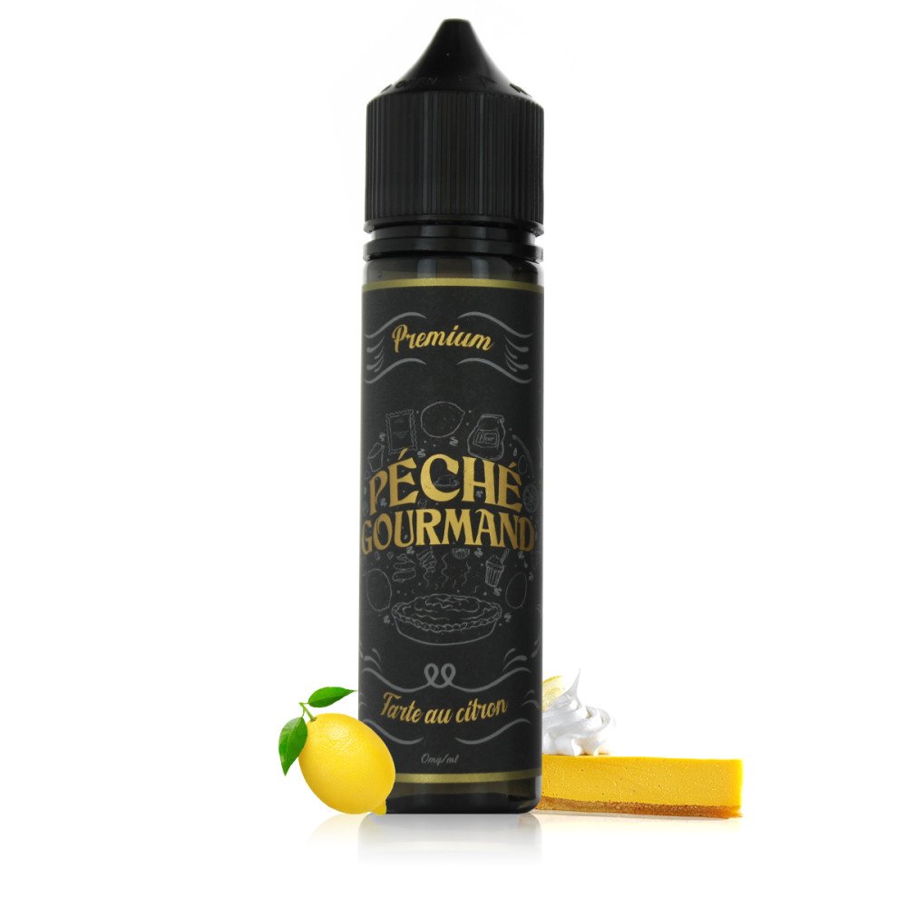 E-liquide Tarte Citron Péché Gourmand 50ml - O'Jlab