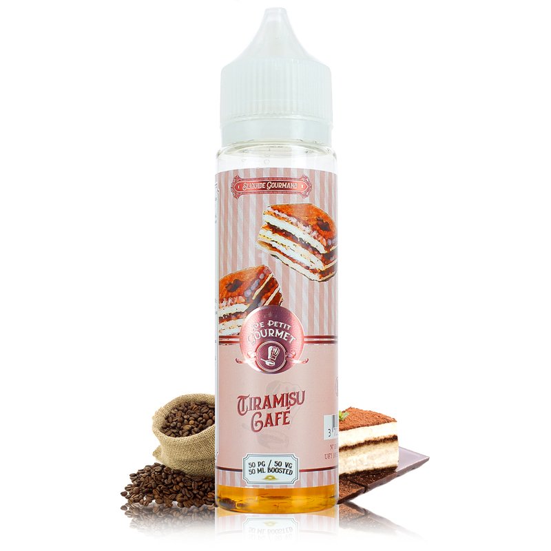 E-liquide Tiramisu Café 50ml Le Petit Gourmet - Savourea