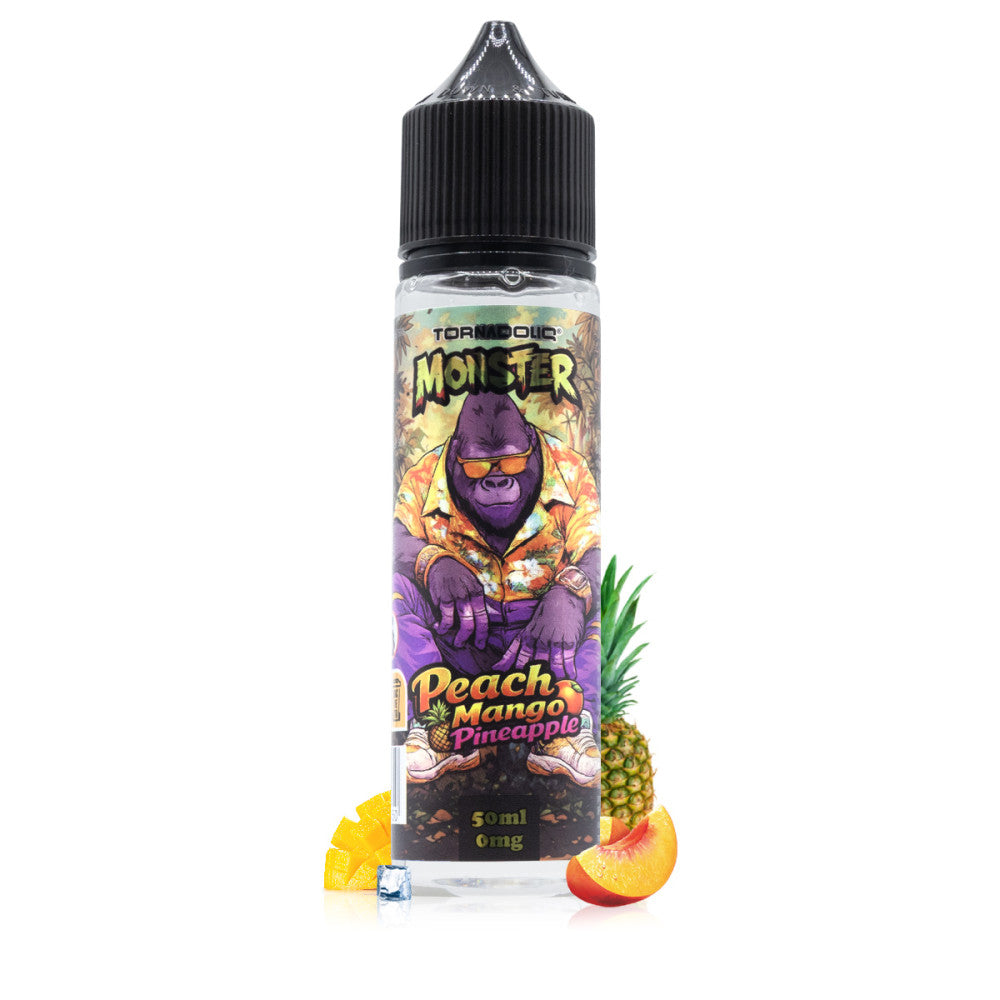 E-liquide Peach Mango Pineapple 50ml Monster - Tornadoliq
