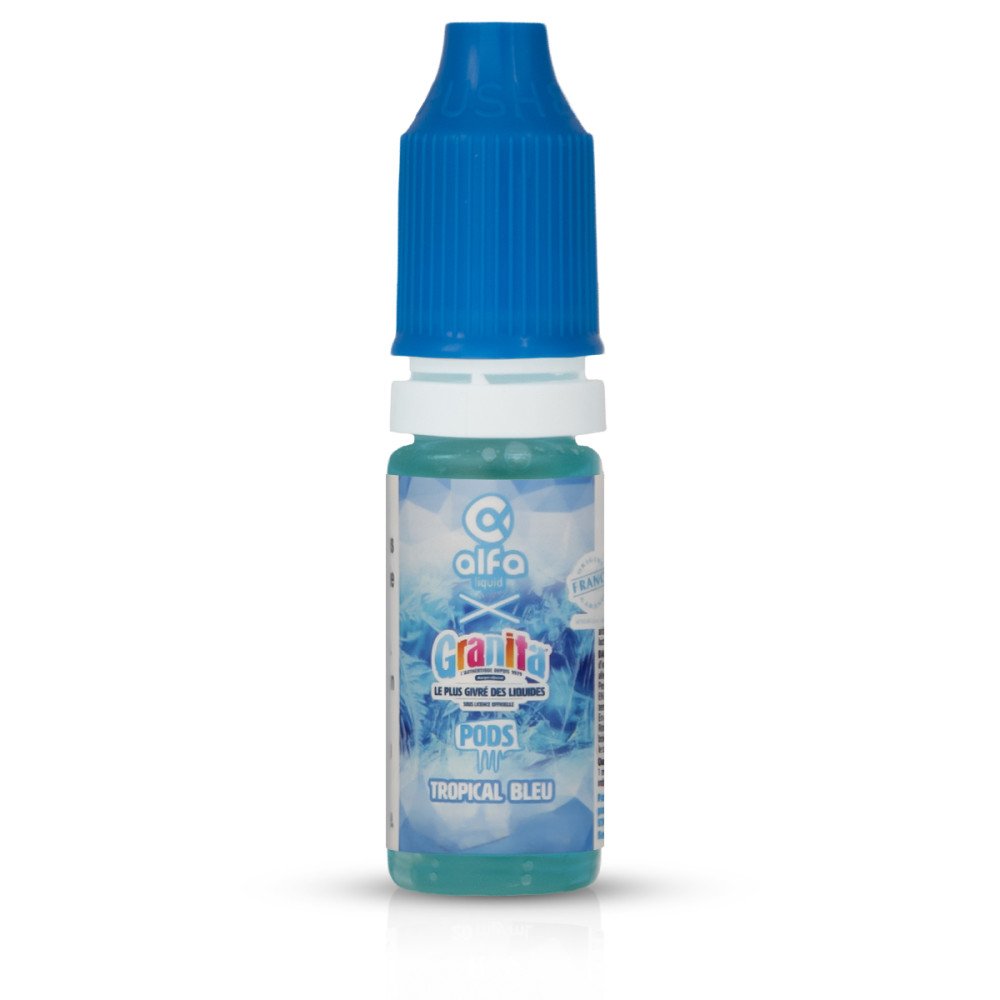 E-liquide Tropical Bleu 10ml Granita Pods - Alfaliquid