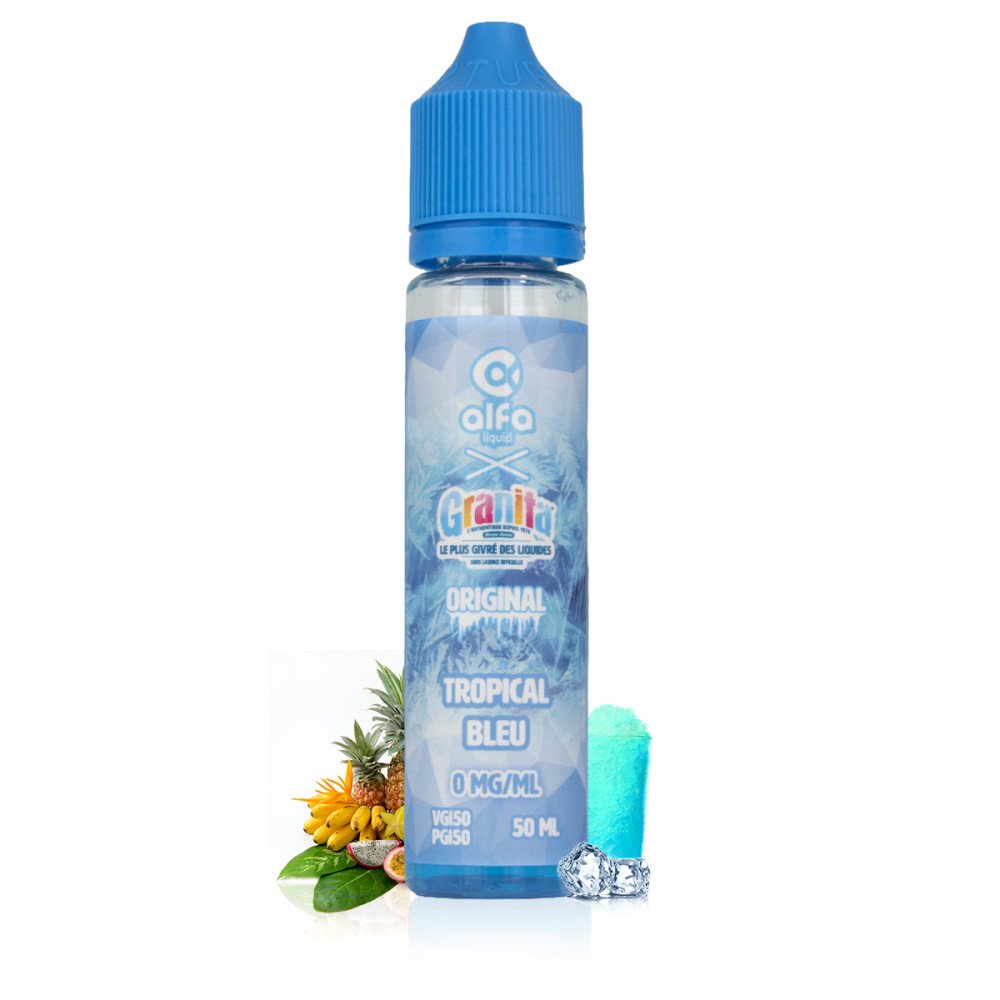 E-liquide Tropical Bleu 50ml Granita - Alfaliquid