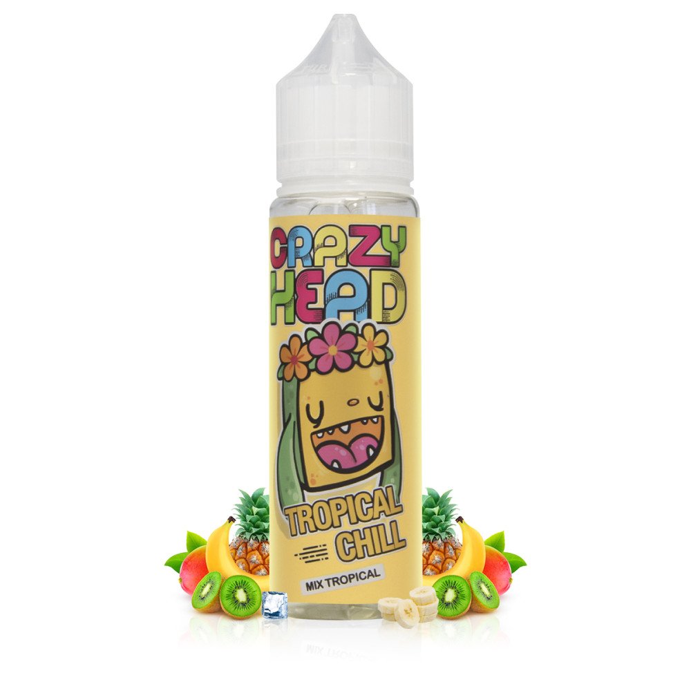 E-liquide Tropical Chill 50ml Crazy Head - Flavor Hit