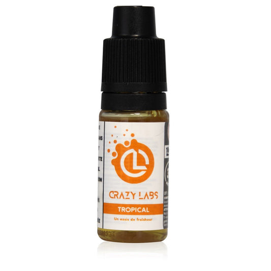 E-liquide Tropical Sel de Nicotine 10ml - Crazy Labs