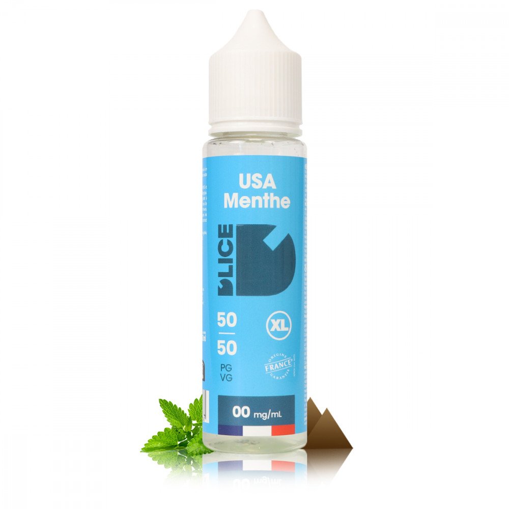 E-liquide USA Menthe 50ml - Dlice