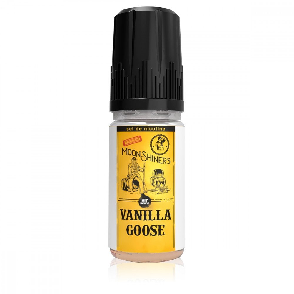E-liquide Vanilla Goose Sel de Nicotine MoonShiners - Le French Liquide