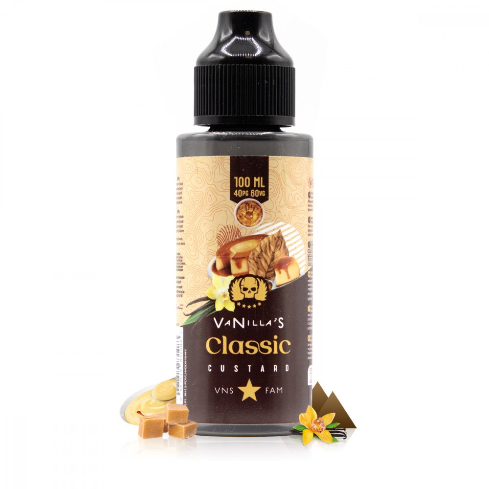 E-liquide Vanilla's Classic Custard 100ml Vanilla's - VNS