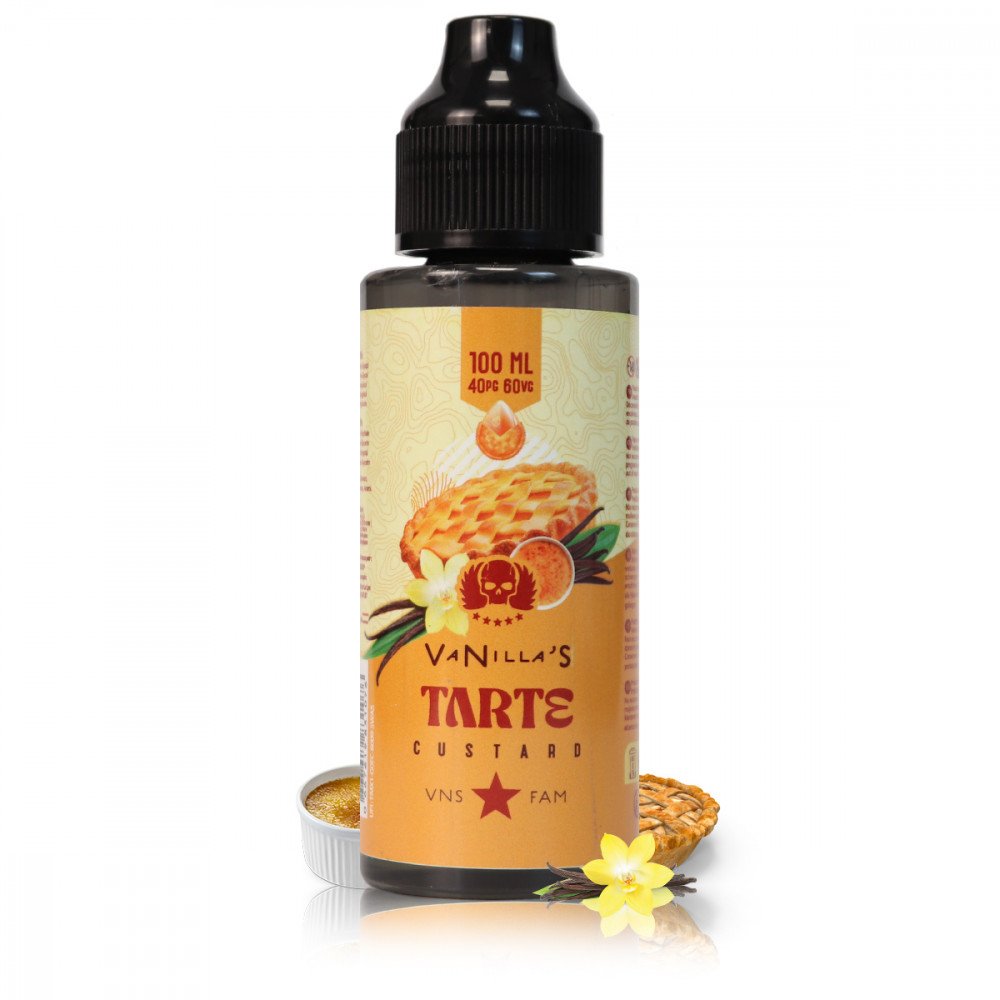 E-liquide Vanilla's Tarte Custard 100ml Vanilla's - VNS