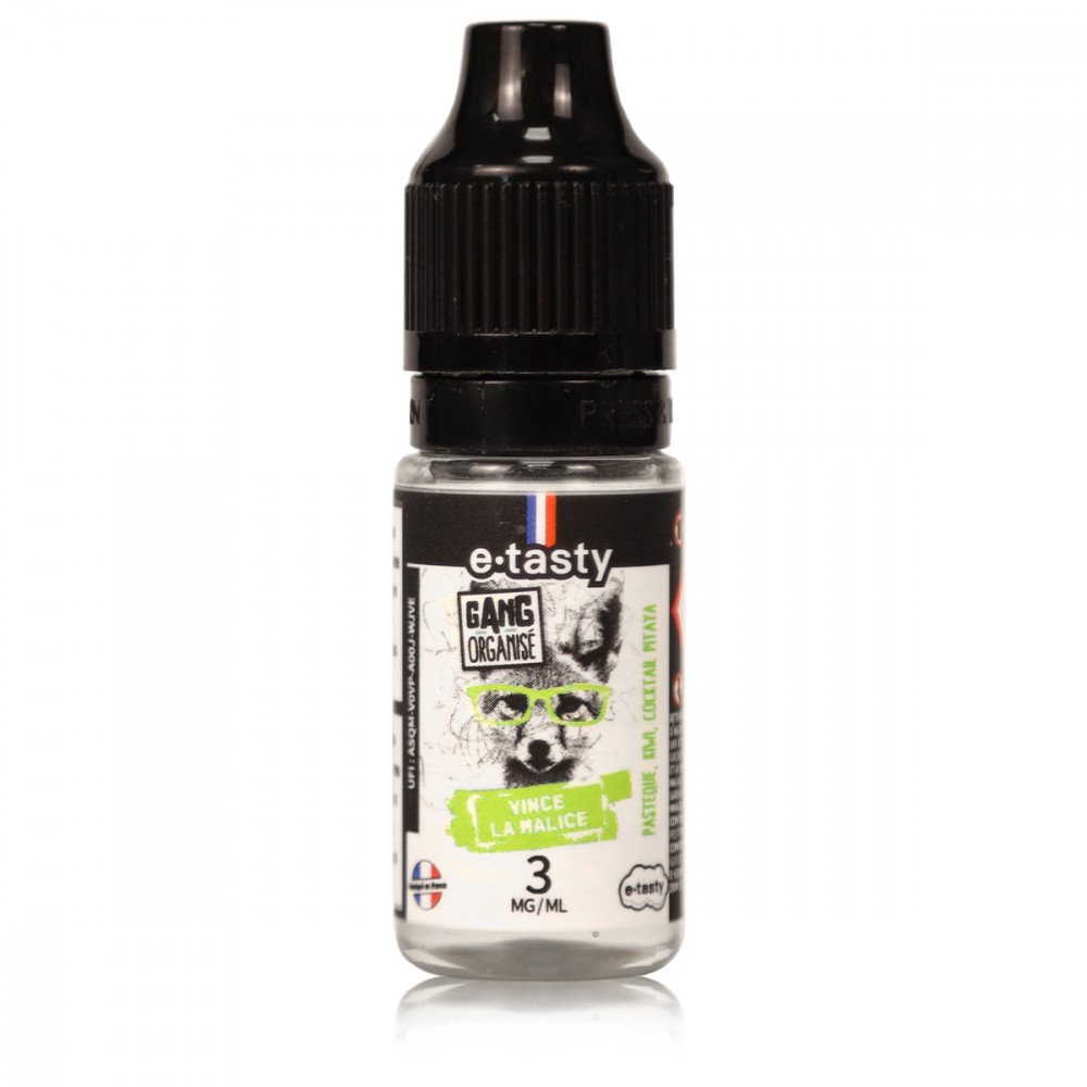 E-liquide Vince la Malice 10ml Gang Organisé - E.Tasty