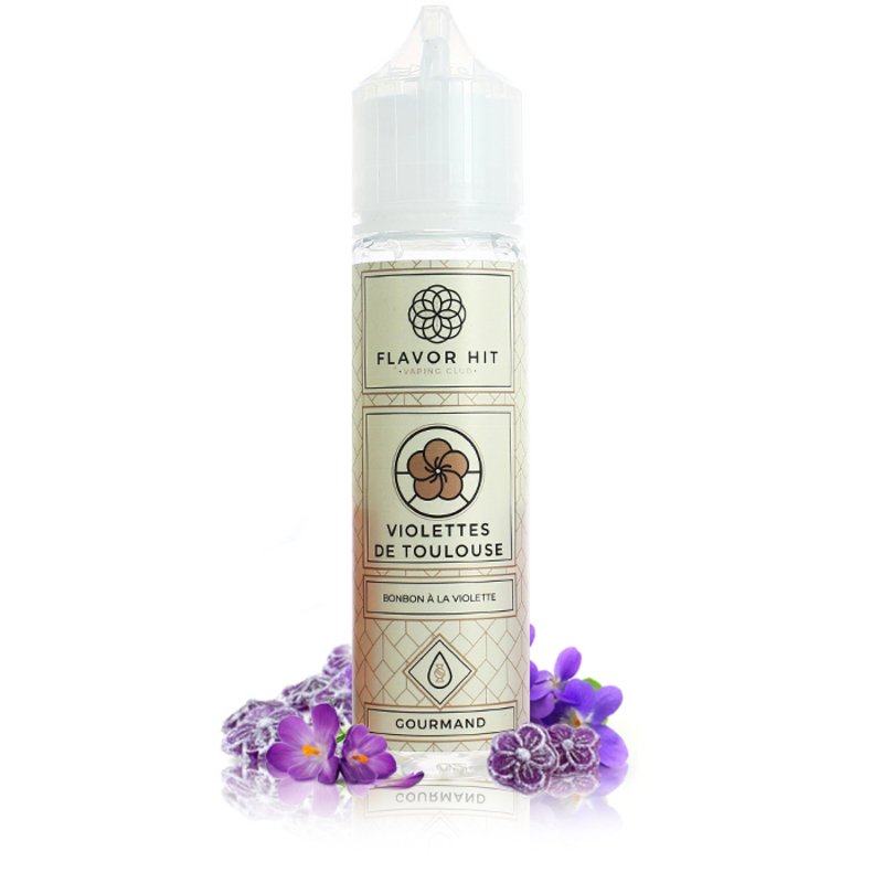 E-liquide Violettes de Toulouse 50ml Vaping Club - Flavor Hit