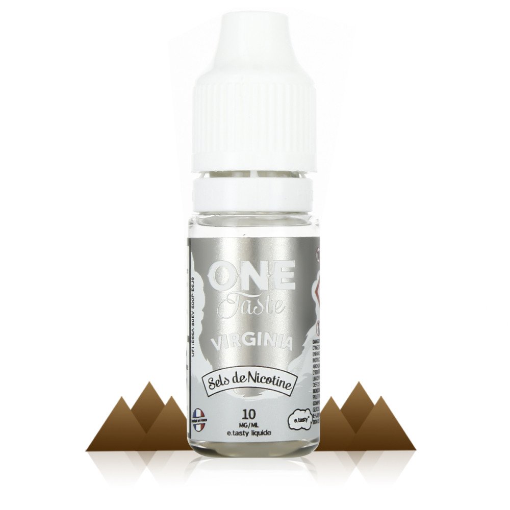 E-liquide Virginia Sels de Nicotine 10ml One Taste - E.Tasty