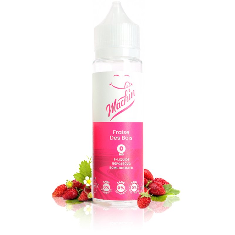 E-liquide Fraise des Bois 50ml Machin - Savourea