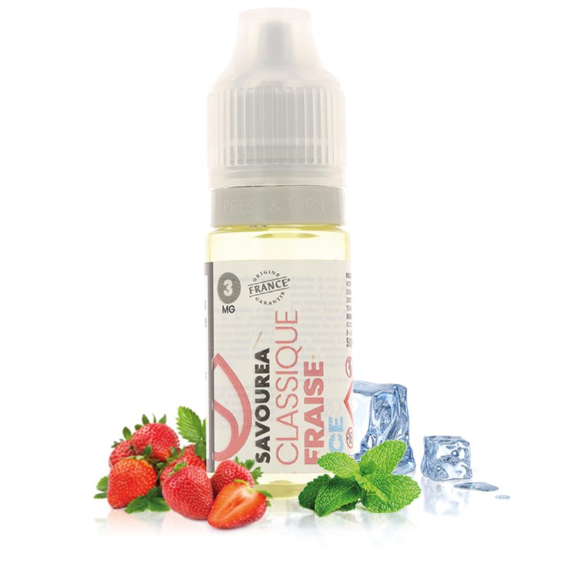 E-liquide Fraise Ice - Savourea