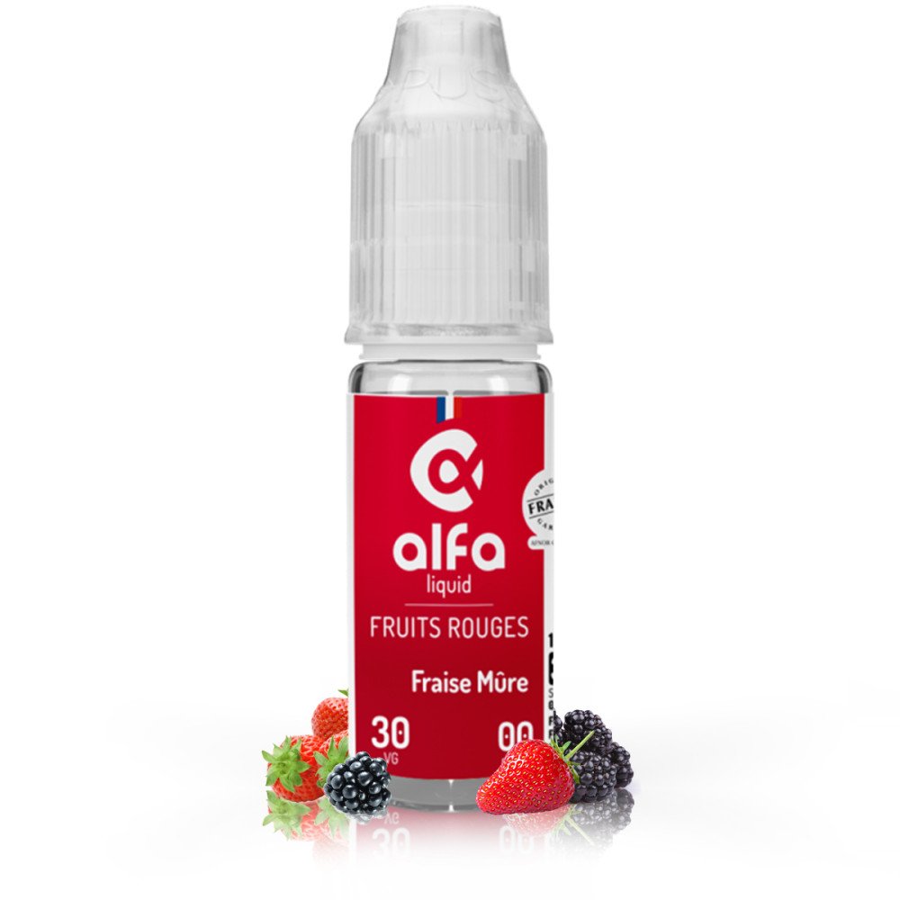 E-liquide Fraise Mûre - Alfaliquid