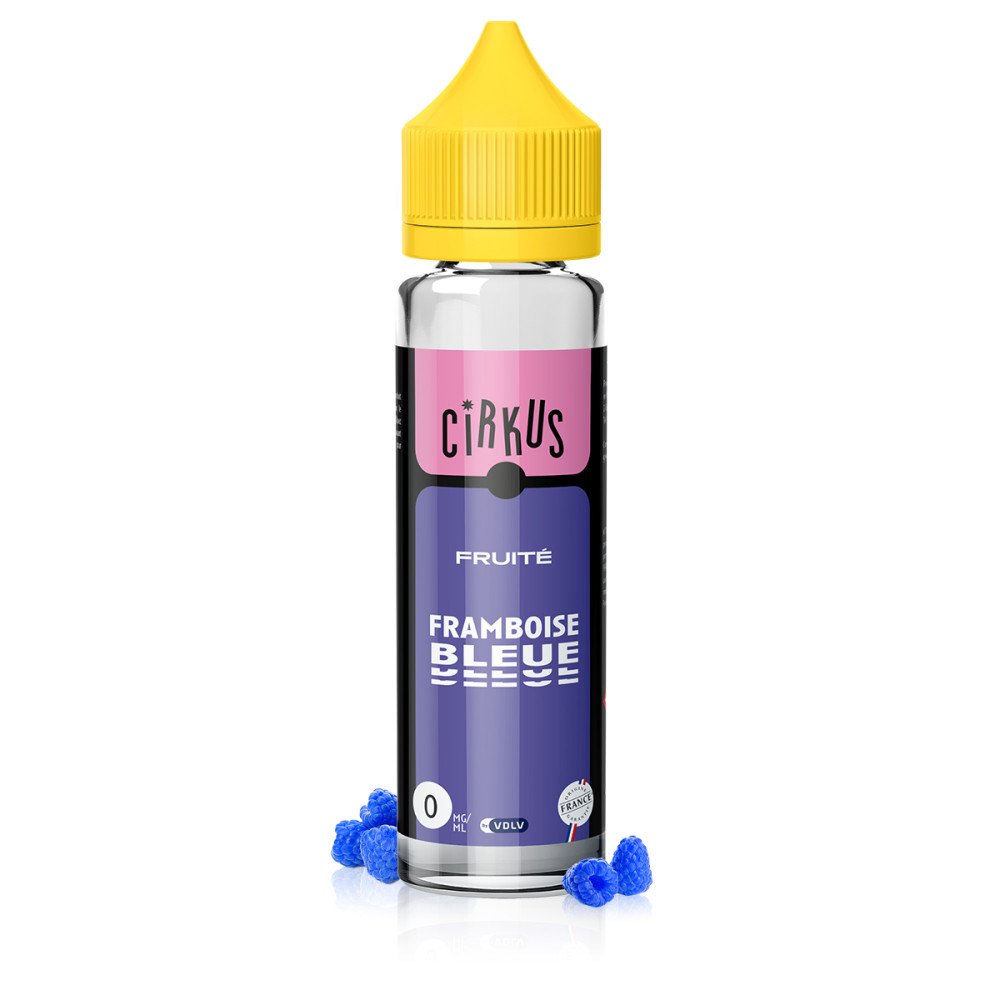 E-liquide Framboise Bleue 50ml - Cirkus