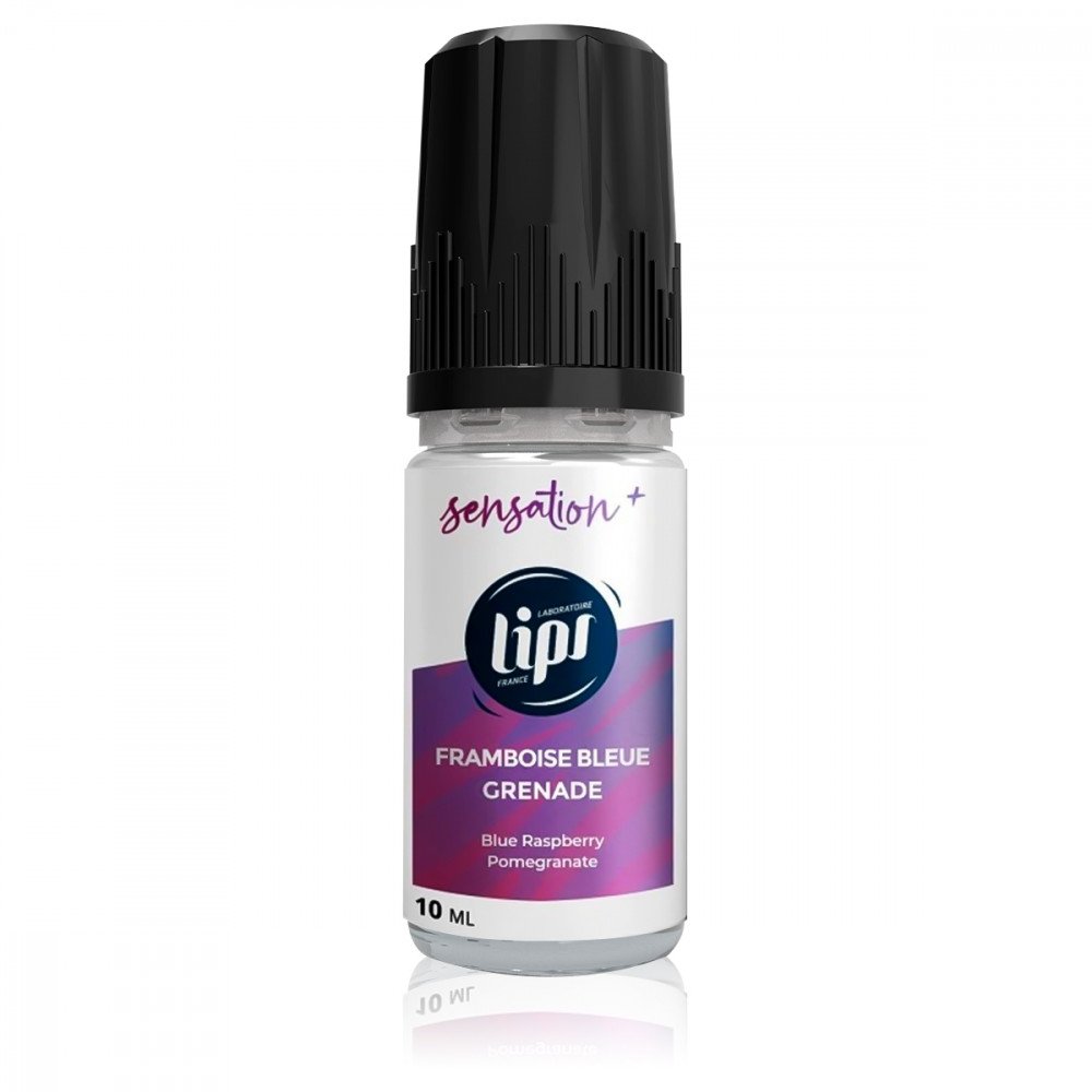 E-liquide Framboise Bleue Grenade 10ml Sensation - Le French Liquide
