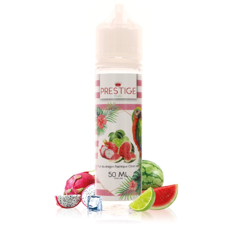 E-liquide Fruits du Dragon Pastèque Citron Vert 50ml Fruits - Prestige
