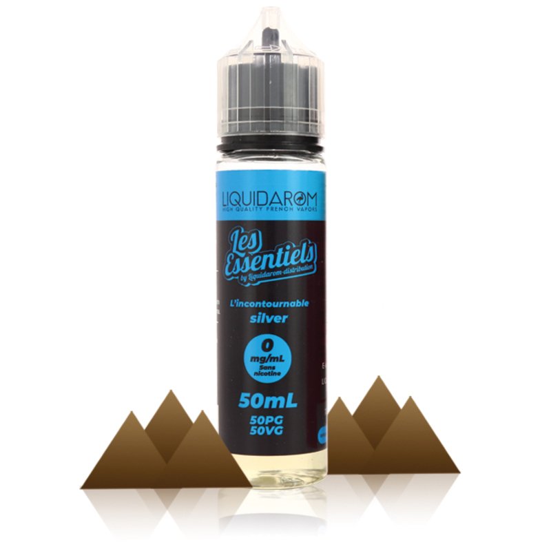 E-liquide L'incontournable Silver 50ml Les Essentiels - LiquidArom