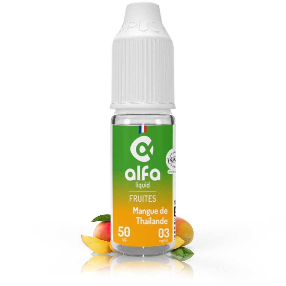 E-liquide Mangue de Thaïlande 50/50 - Alfaliquid