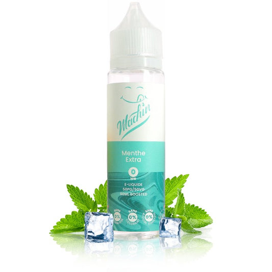 E-liquide Menthe Extra 50ml Machin - Savourea