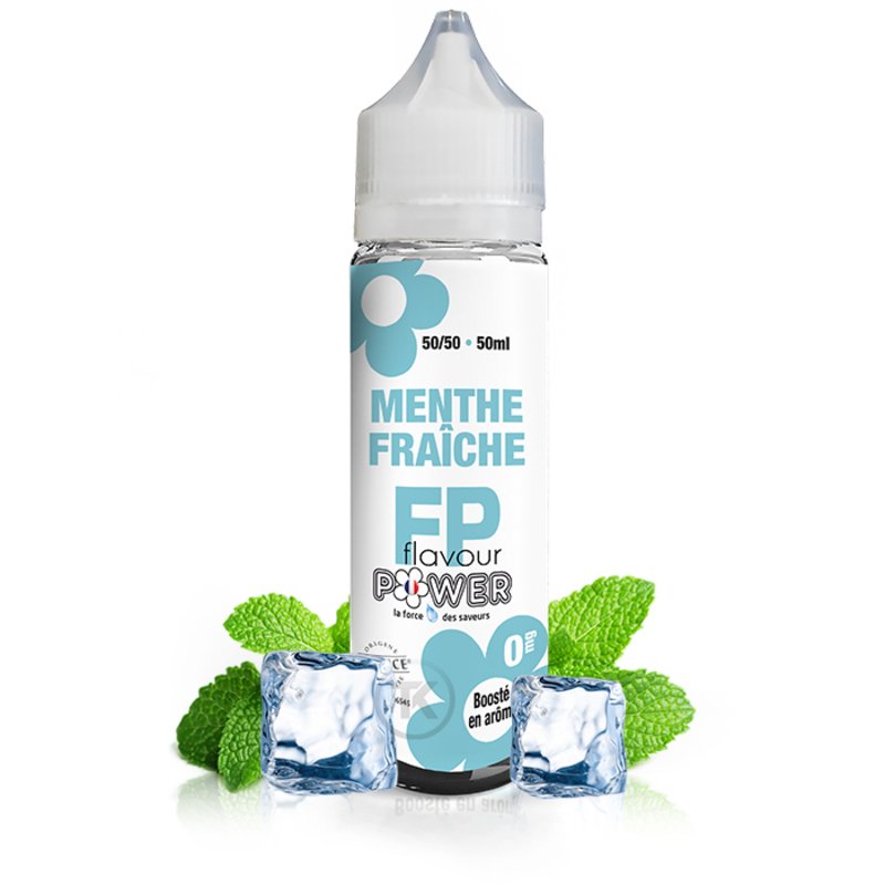 E-liquide Menthe Fraiche 50ml - Flavour Power