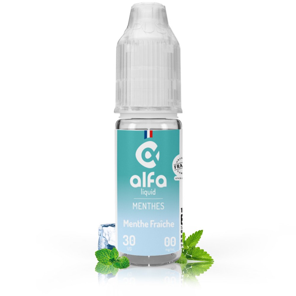 E-liquide Menthe Fraiche - Alfaliquid