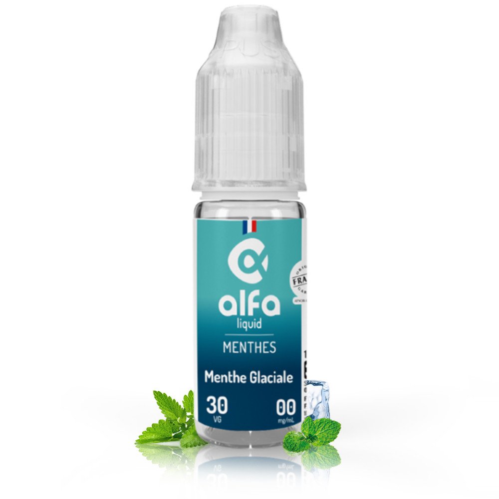 E-liquide Menthe Glaciale - Alfaliquid