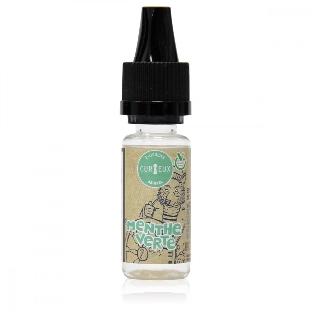 E-liquide Menthe Verte Natural - Curieux E-liquides