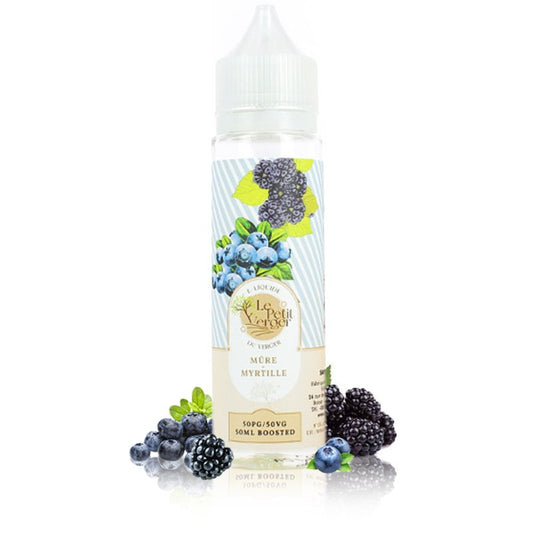 E-liquide Mûre Myrtille 50ml Le Petit Verger - Savourea