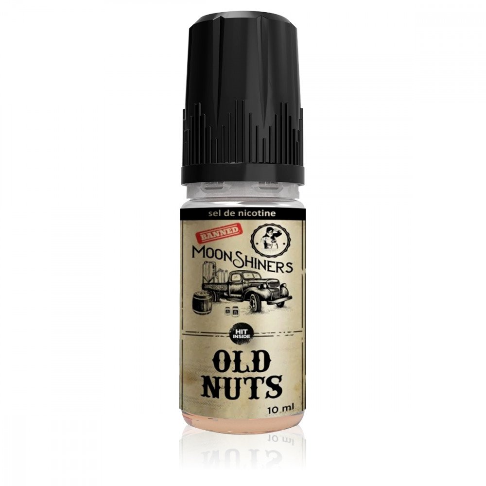 E-liquide Old Nuts Sel de Nicotine MoonShiners - Le French Liquide