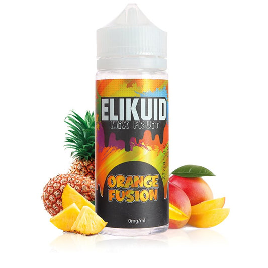 E-liquide Orange Fusion 100ml Elikuid - O'Jlab
