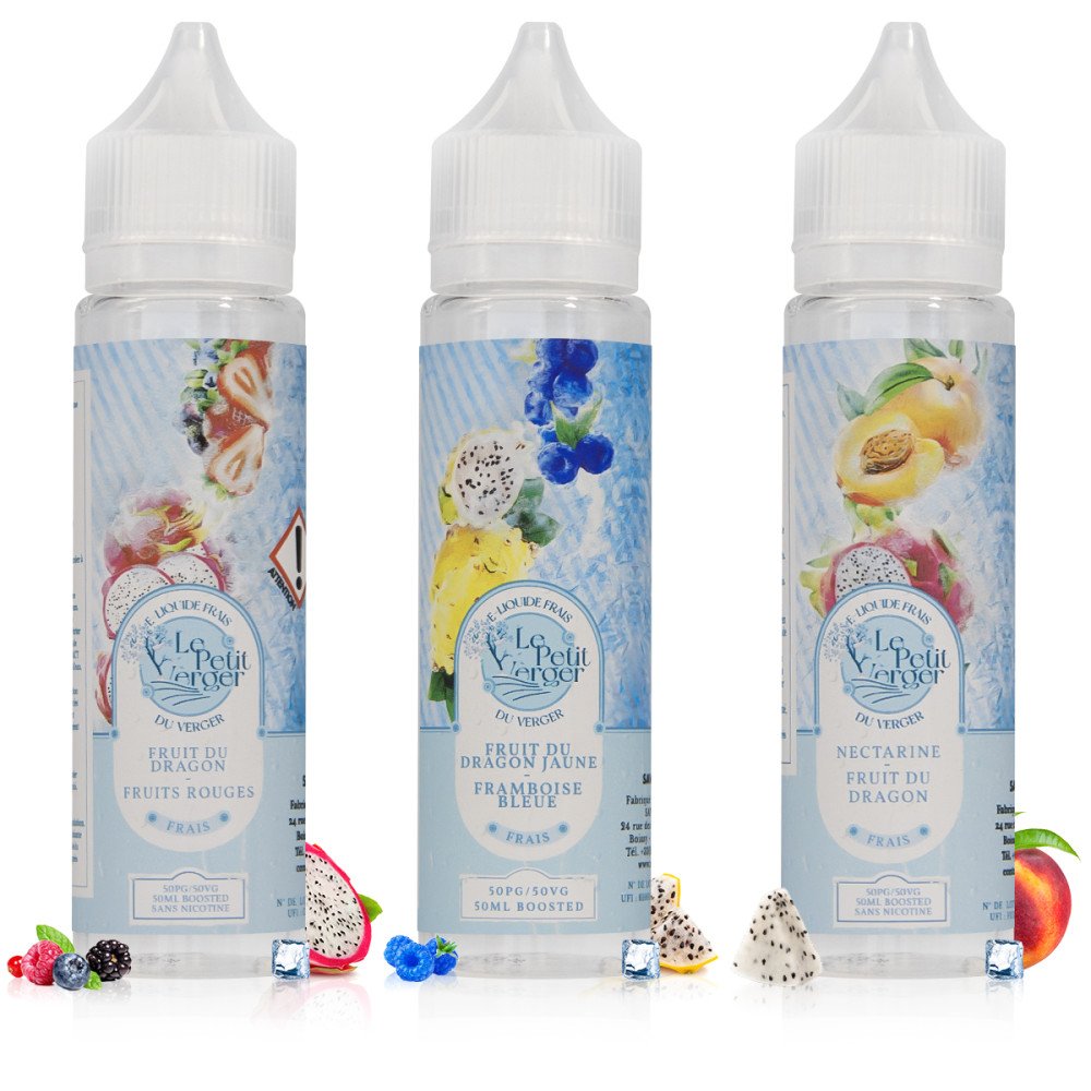 Pack Frais Fruit du Dragon 3x50ml Le Petit Verger - Savourea