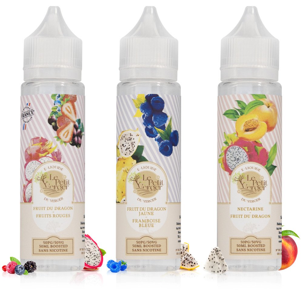 Pack Fruit du Dragon 3x50ml Le Petit Verger - Savourea