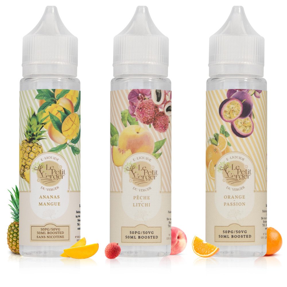 Pack Fruits Exotiques 3x50ml Le Petit Verger - Savourea
