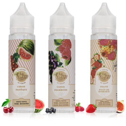 Pack Fruits Rouges 3x50ml Le Petit Verger - Savourea