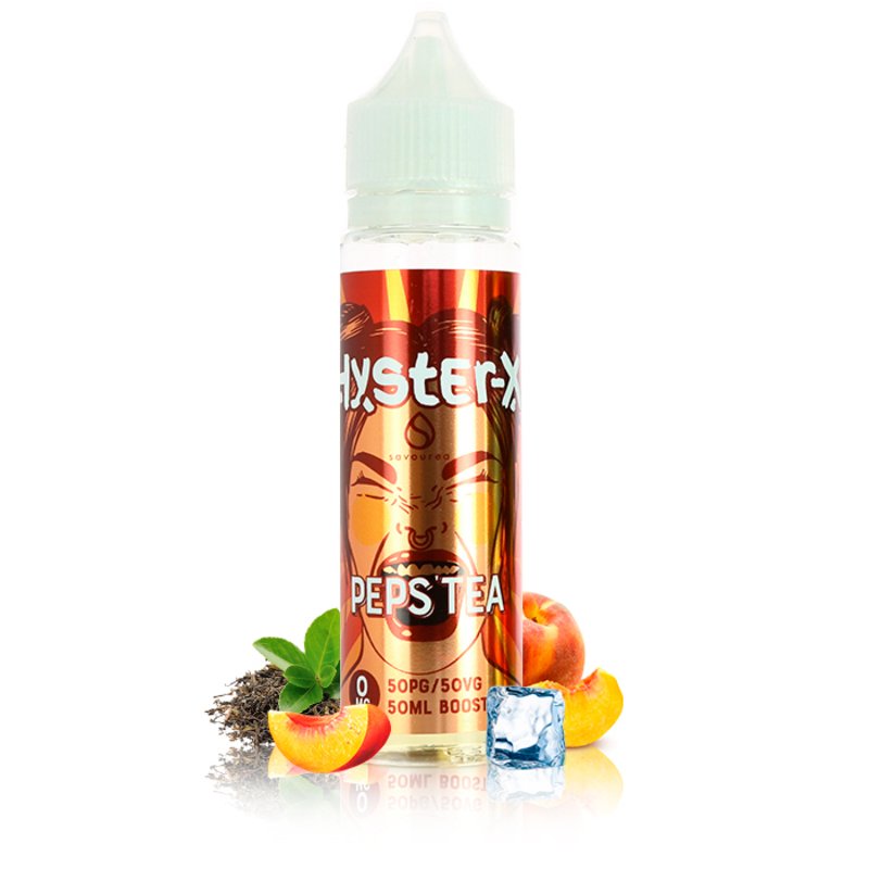 E-liquide Peps Tea 50ml Hyster-X - Savourea
