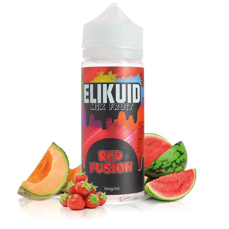 E-liquide Red Fusion 100ml Elikuid - O'Jlab
