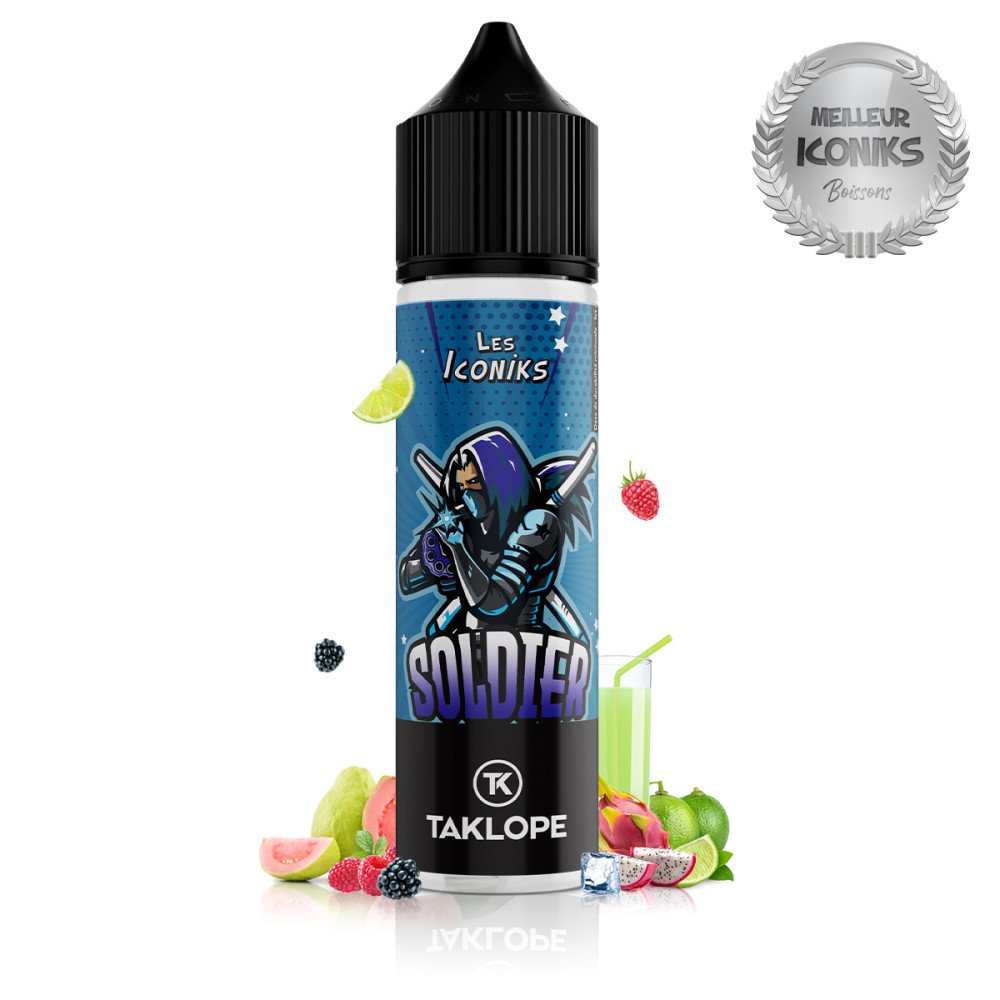 E-liquide Soldier 50ml - Les Iconiks