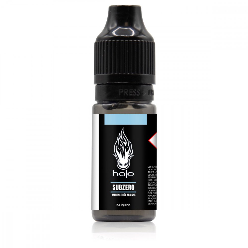 E-liquide Sub Zero Sel de Nicotine - Halo