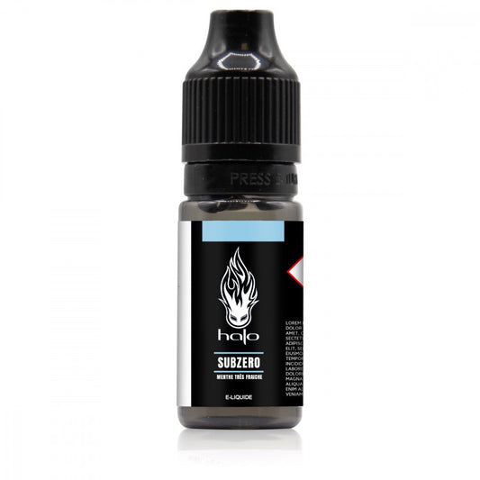 E-liquide Sub Zero Sel de Nicotine - Halo