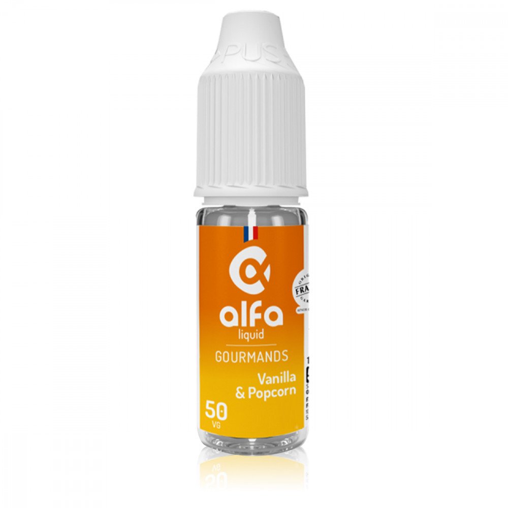 E-liquide Vanilla & Popcorn 50/50 - Alfaliquid